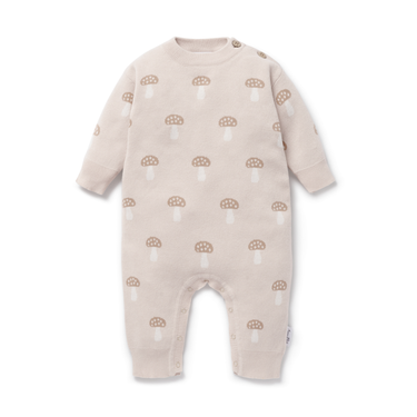 Aster & Oak - Mushroom Knit Romper